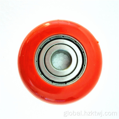 8 Ball Bearing Roller 2*7 Garage door red nylon roller Supplier